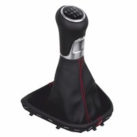 ict manopla de câmbio com costura vermelha VW Caddy Typ 2K 2C