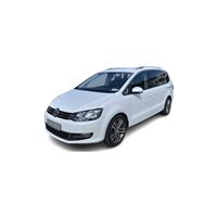 VW Sharan 2 Typ 7N pommeau de vitesse soufflet cuir Alcantara