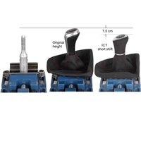 BMW E30 3er Reihe schaltmanschette unten ansicht