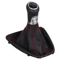 ict pomo de la palanca de cambios con costuras rojas BMW E90 E91 E92 E93 Serie 3