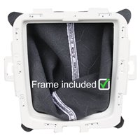 shift boot bottom frame view Ford Fiesta MK7 MK8 Facelift