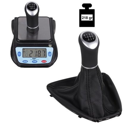 ict pommeau de vitesse avec coutures grises BMW X3 E83 F25