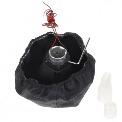 Porsche 928 shift gaiter boot bottom view with cable