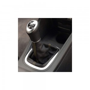 ict pommeau de vitesse avec coutures noires Renault Megane III 3