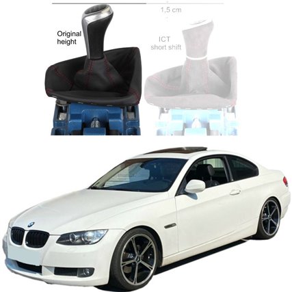 BMW pommeau de levier Série 3 E90 / E91 / E92 / E93 BMW pommeau de levier Série 3 E90 / E91 / E92 / E93