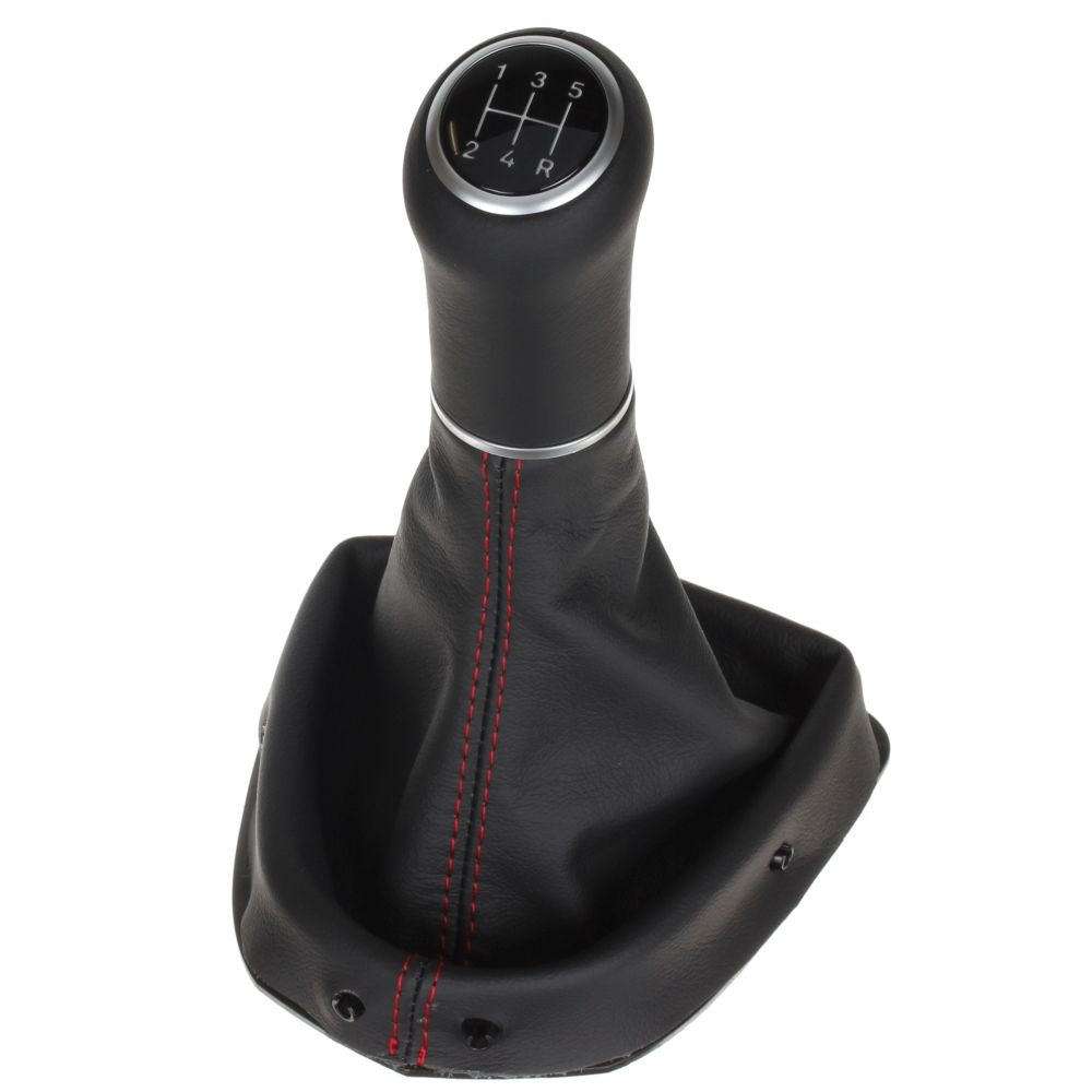 Peugeot 207 shift gear knob boot gaiter cover Alcantara leather