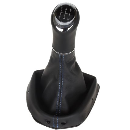 Peugeot 307 shift gear knob boot gaiter cover Alcantara leather