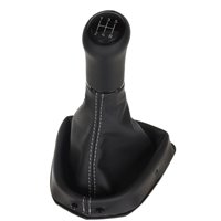 ict pommeau de vitesse avec coutures rouges Peugeot 307