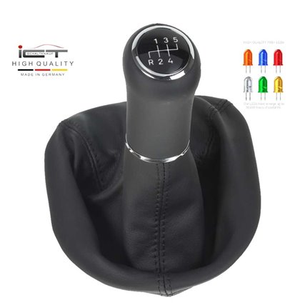 Mercedes V-Class W638 Vito shift gear knob boot gaiter cover Alcantara leather