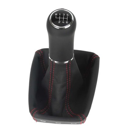 Seat Ibiza Cordoba Typ 6K Facelift  shift gear knob boot gaiter leather mounting frame