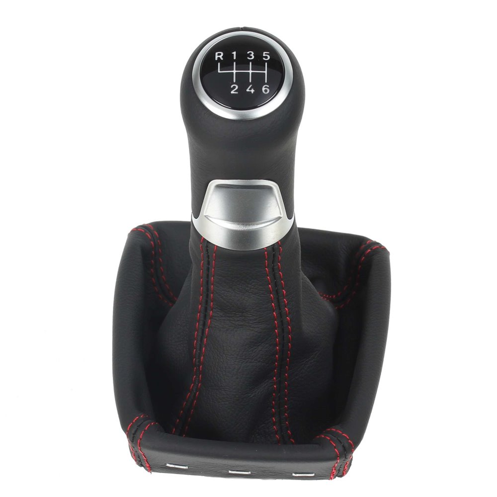 Seat Ibiza Cordoba Typ 6K Facelift  Schaltknauf Schaltsack Alcantara leder schaltmanschette
