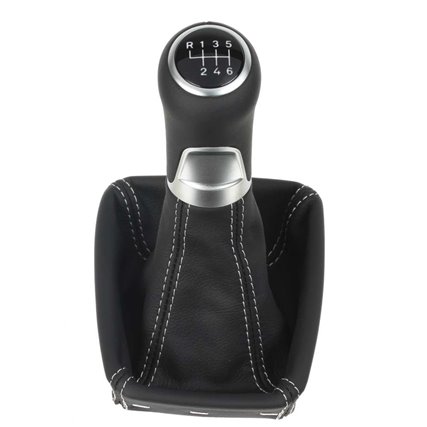 ict shift knob with grey stitching Seat Ibiza Cordoba Typ 6K Facelift