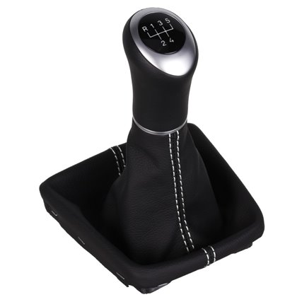 Seat Ibiza Cordoba Typ 6J 6P 6F Cupra shift gear knob boot gaiter leather mounting frame