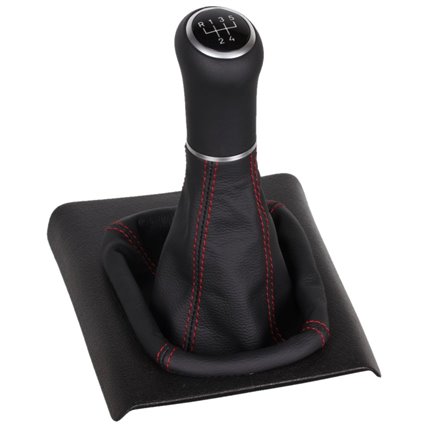 ict Schaltknauf mit rote Naht Seat Arosa