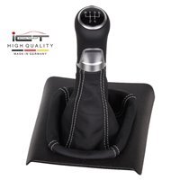 Schaltknauf Schaltsack Seat Arosa leder schaltmanschette
