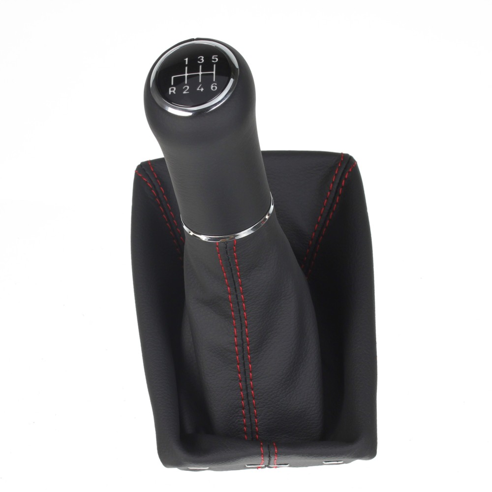 W211 Schaltknauf Automatik Leder Schaltmanschette Für Mercedes W211 Automatik (2002-2009) – Passgenauer Ersatz Schalt Manschette