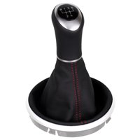 ict shift knob with red stitching Skoda Fabia Roomster 6J
