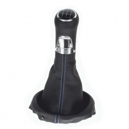 ict pommeau de vitesse avec coutures rouges MINI R60 R61 Countryman Coupe Paceman