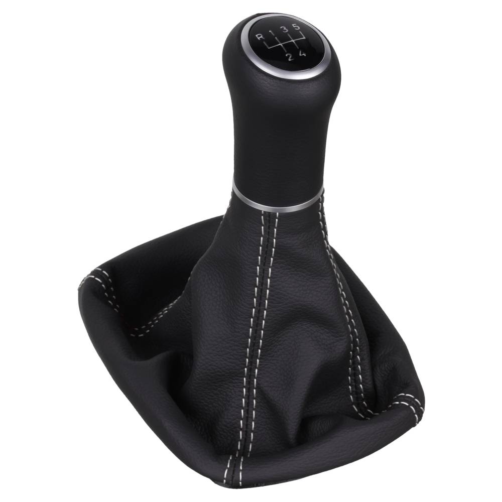 Skoda Octavia 1 U1 Superb 1 3U shift gear knob boot gaiter cover Alcantara leather