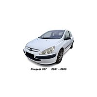 Peugeot 307 pommeau de vitesse soufflet cuir Alcantara