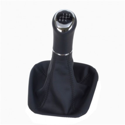 Mercedes Classe M W163 pomello del cambio pelle e cuffia con telaio di montaggio