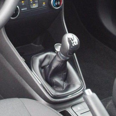 Schaltknauf + Schaltsack chrom Rahmen passend für Ford Fiesta 2008-20